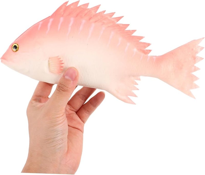 Realistic Fake Fish Model Kitchen Decor Seafood Photography Prop - Image 4